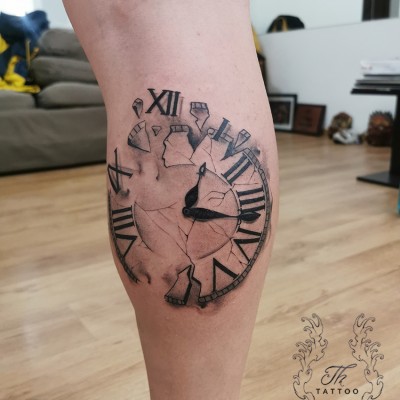 Ceas/clock tattoo